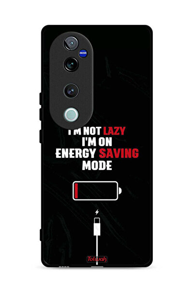 Tolwak غطاء حماية لهاتف Vivo S19 Pro 5G أنا لست كسولاً، أنا في وضع توفير الطاقة