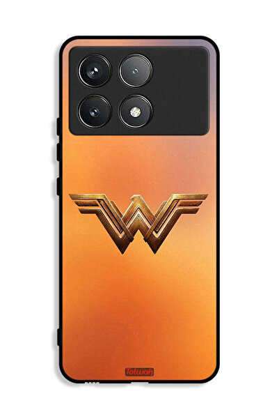 Tolwak غطاء حماية لهاتف Xiaomi Redmi K70E 5G بشعار Wonder Women