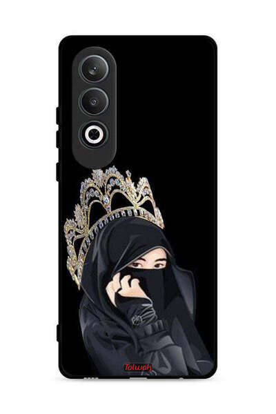 Tolwak غطاء حماية لهاتف Oppo K12 Plus 5G بتصميم فتاة الملكة