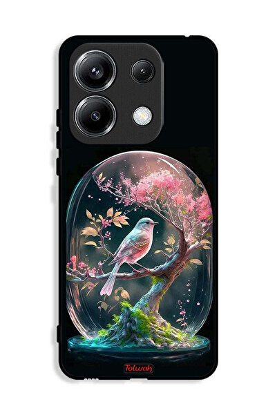 Tolwak غطاء حماية لهاتف شاومي بوكو M6 برو 4G - طائر في جرة