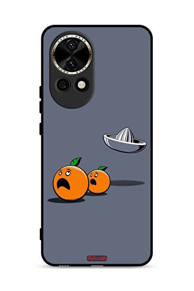 Tolwak غطاء حماية لهاتف هواوي نوفا 13 5G، تصميم فني رقمي بسيط وفكاهي