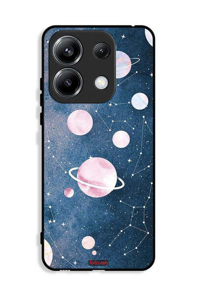 Tolwak غطاء حماية لهاتف Xiaomi Poco M6 Pro 4G برسومات فنية فضائية