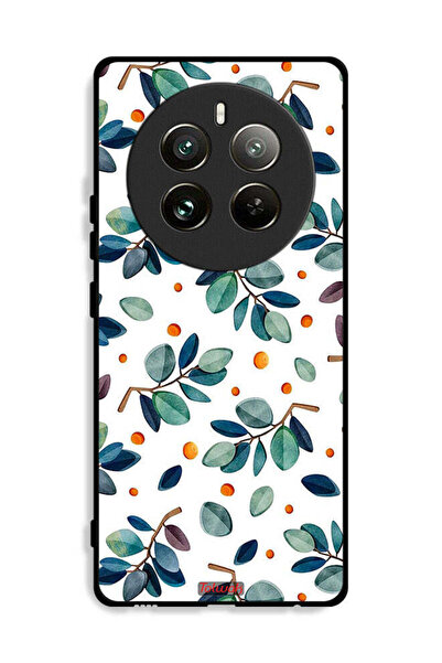 Tolwak غطاء حماية لهاتف Realme 12 Pro Plus 5G بنقشة أوراق الشجر