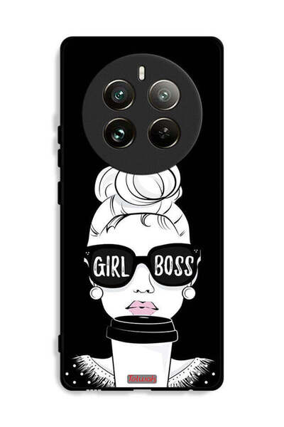 Tolwak غطاء حماية لهاتف Realme 12 Pro Plus 5G بتصميم Girl Boss