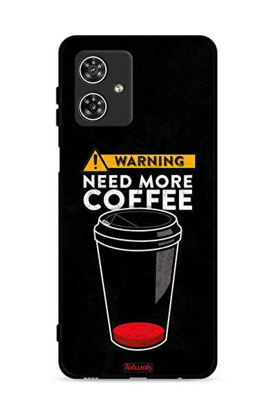 Tolwak غطاء حماية لهاتف موتورولا موتو جي 54 5G - بحاجة إلى المزيد من القهوة