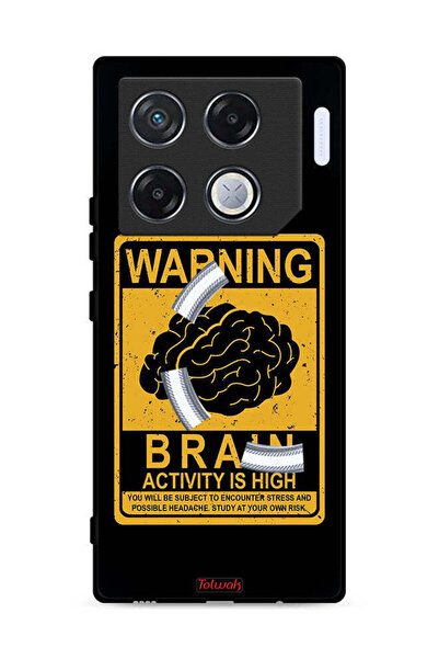 Tolwak غطاء حماية لهاتف Infinix GT 20 Pro 5G تحذير من ارتفاع نشاط الدماغ
