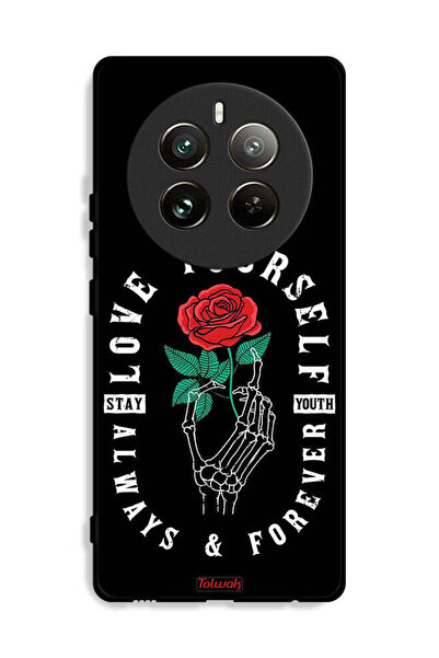 Tolwak غطاء حماية لهاتف Realme 12 Pro Plus 5G - أحب نفسك دائمًا