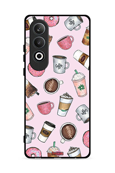 Tolwak غطاء حماية لهاتف OnePlus Nord CE4 5G برسومات محبي القهوة