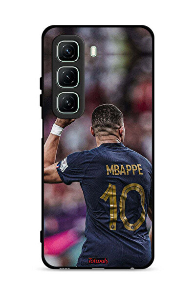 Tolwak غطاء حماية لهاتف Infinix Hot 50 5G بتصميم Mbappe 10