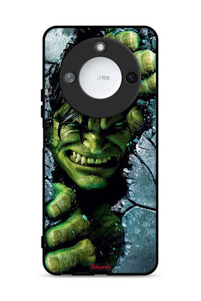 Tolwak غطاء حماية Honor X60 5G بتصميم هالك المذهل