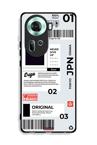 Tolwak غطاء حماية لهاتف Oppo Reno11 5G - ملصق ياباني