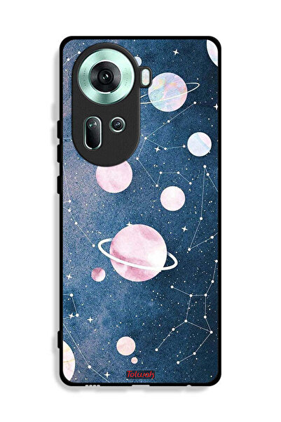 Tolwak Oppo Reno11 5G Protective Case Cover Space Art