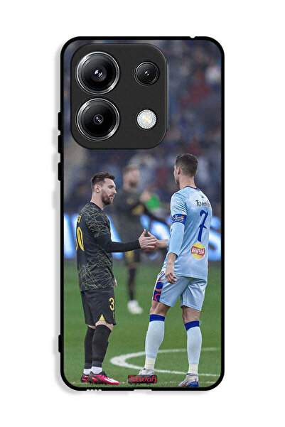 Tolwak غطاء حماية لهاتف شاومي ريدمي نوت 13 برو 4G ميسي ورونالدو