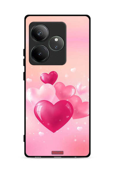 Tolwak غطاء حماية لهاتف Realme GT 6 5G برسومات قلوب جميلة