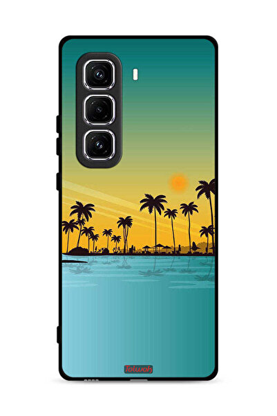 Tolwak غطاء حماية لهاتف Infinix Hot 50 Pro Plus 4G بطبعة فن تجريدي