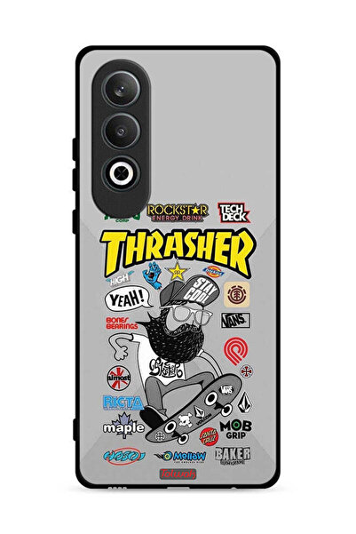 Tolwak غطاء حماية لهاتف OnePlus Nord CE4 5G بملصق Thrasher