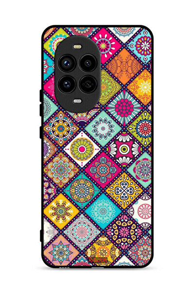 Tolwak غطاء حماية لهاتف هواوي نوفا 13 برو 5G بنمط مربعات ماندالا