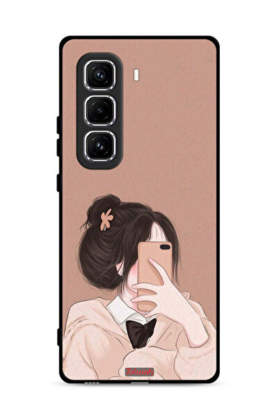 Tolwak غطاء حماية لهاتف Infinix Hot 50 Pro Plus 4G لالتقاط صور سيلفي