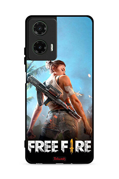 Tolwak غطاء حماية لهاتف موتورولا موتو جي 35 5G فري فاير