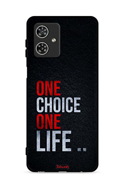 Tolwak غطاء حماية لهاتف موتورولا موتو جي 54 5G - اختيار واحد - حياة واحدة