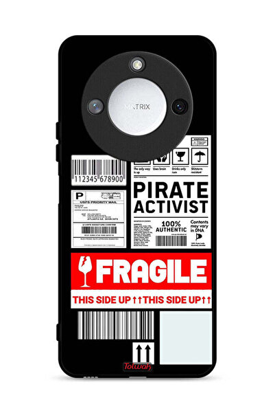 Tolwak غطاء حماية لهاتف Honor X60 5G، ملصق ناشط خاص قابل للكسر