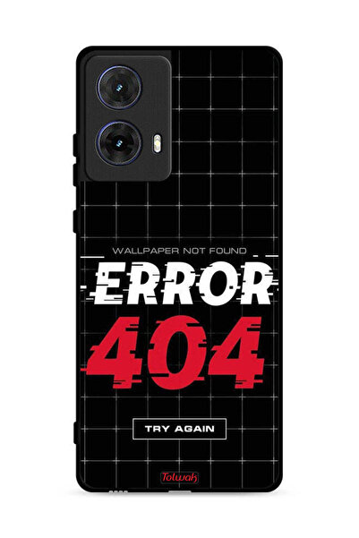 Tolwak غطاء حماية لهاتف موتورولا موتو جي 85 5G مع الخطأ 404