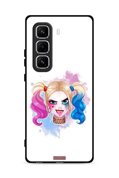 Tolwak غطاء حماية لهاتف Infinix Hot 50 Pro Plus 4G برسومات هارلي كوين