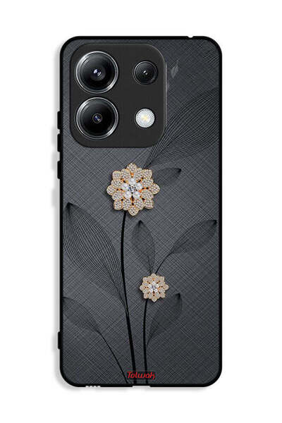 Tolwak غطاء حماية لهاتف شاومي بوكو M6 برو 4G برسومات زهور ماسية