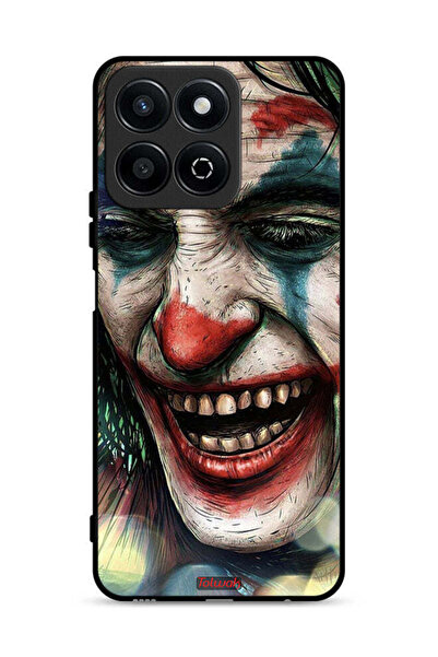 Tolwak غطاء حماية لهاتف Honor Play 60 Plus 5G بتصميم وجه الجوكر الضاحك