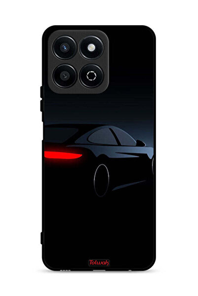 Tolwak غطاء حماية لهاتف Honor Play 60 Plus 5G - لون سيارة داكنة