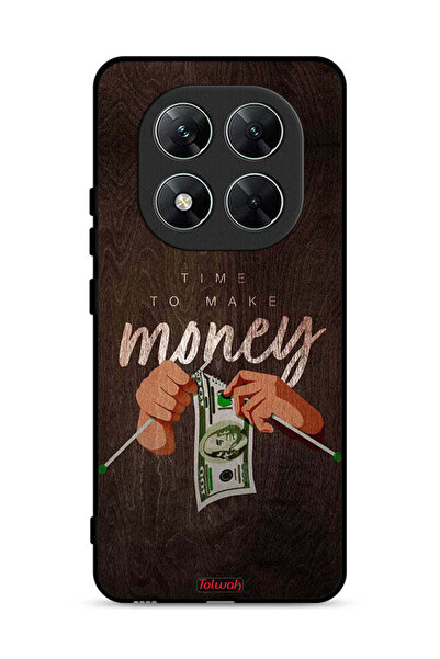 Tolwak غطاء حماية لهاتف Xiaomi Redmi Note 14 Pro 5G حان وقت جني الأموال