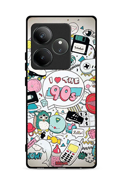 Tolwak غطاء حماية لهاتف Realme GT 6 5G - أحب التسعينيات