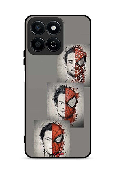 Tolwak غطاء حماية لهاتف Honor X7c 4G برسومات سبايدر مان