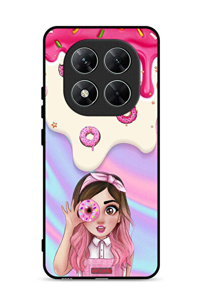 Tolwak غطاء حماية لهاتف شاومي ريدمي نوت 14 برو 5G يحمل دونات