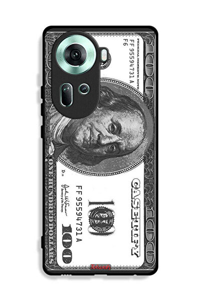 Tolwak غطاء حماية لهاتف Oppo Reno11 5G بنقشة الدولار