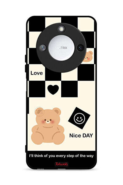 Tolwak غطاء حماية لهاتف Honor X60 5G سأفكر فيك في كل خطوة على الطريق