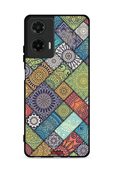 Tolwak غطاء حماية لهاتف موتورولا موتو جي 35 5G بنقشة ماندالا