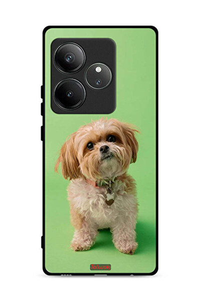 Tolwak غطاء حماية لهاتف Realme GT Neo6 5G بتصميم جرو لطيف