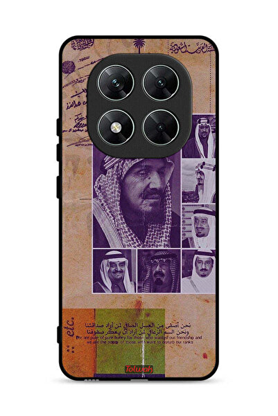 Tolwak غطاء حماية لهاتف شاومي ريدمي نوت 14 برو 5G - صور قديمة لملوك السعودية