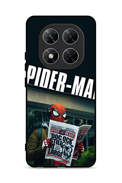 Tolwak غطاء حماية لهاتف شاومي ريدمي نوت 14 برو 5G سبايدرمان يقرأ صحيفة