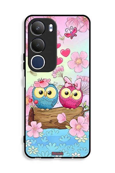 Tolwak غطاء حماية لهاتف Vivo Y19s 4G برسومات بومة لطيفة