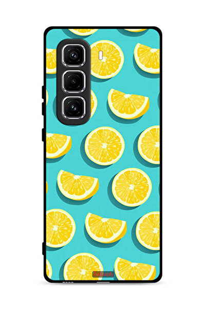 Tolwak غطاء حماية لهاتف Infinix Hot 50 Pro Plus 4G بنمط برتقالي