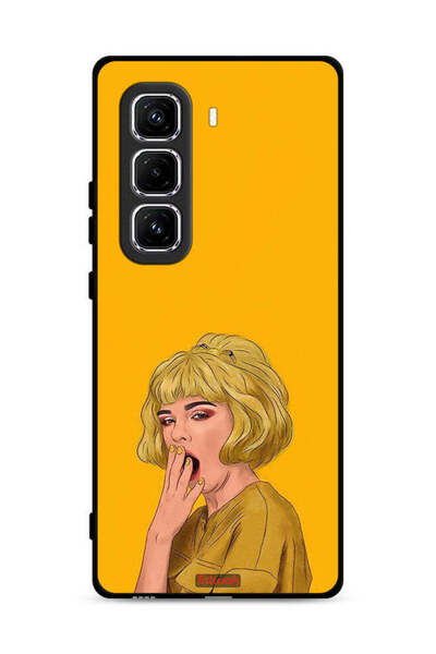 Tolwak غطاء حماية لهاتف Infinix Hot 50 Pro Plus 4G - شعور بالدوار