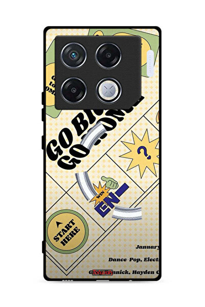 Tolwak Infinix GT 20 Pro 5G Protective Case Cover Go Big Or Go Home