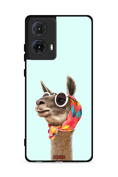 Tolwak غطاء حماية لهاتف موتورولا موتو جي 85 5 جي - لون جمل أنيق وجذاب