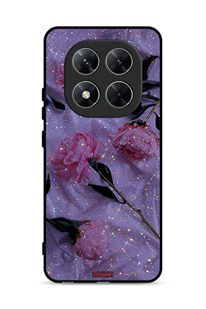 Tolwak غطاء حماية لهاتف Xiaomi Poco X7 5G بنقشة ورود لامعة