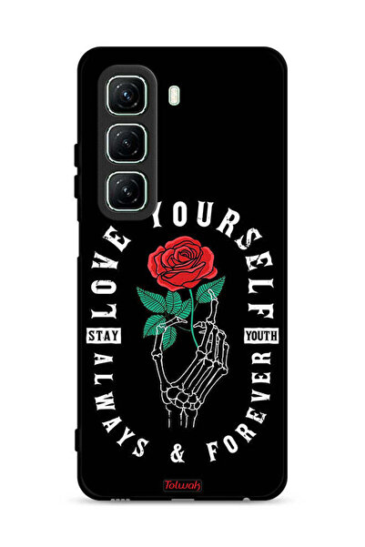 Tolwak غطاء حماية لهاتف Infinix Hot 50 5G - أحب نفسك دائمًا