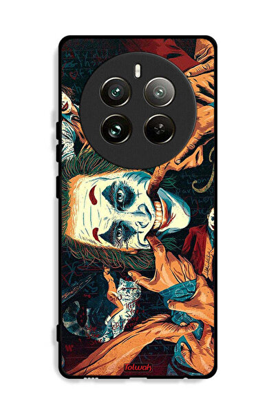 Tolwak غطاء حماية لهاتف Realme 12 Pro Plus 5G برسومات الجوكر