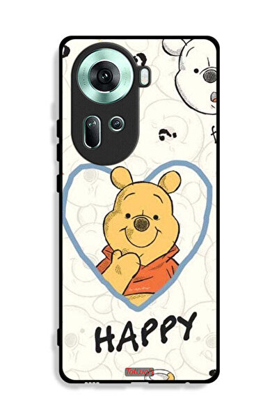 Tolwak غطاء حماية Oppo Reno11 5G بتصميم الدب باباي