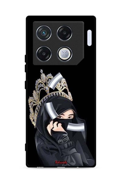 Tolwak غطاء حماية لهاتف Infinix GT 20 Pro 5G بطبعة Queen Girl